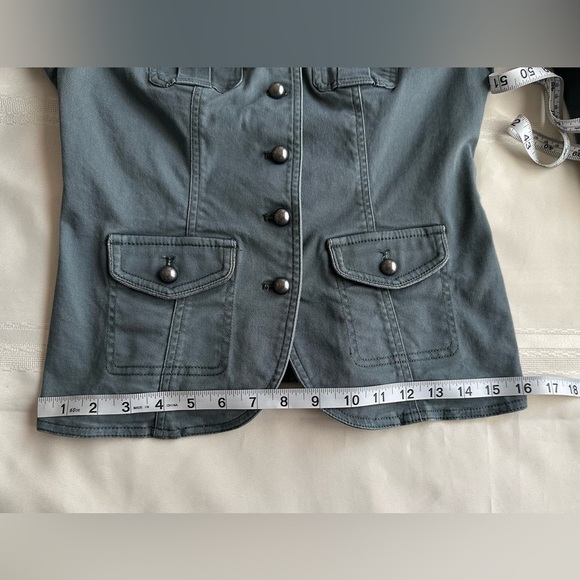 White House Black Market Slate Utility Jacket - Picture 11 of 16